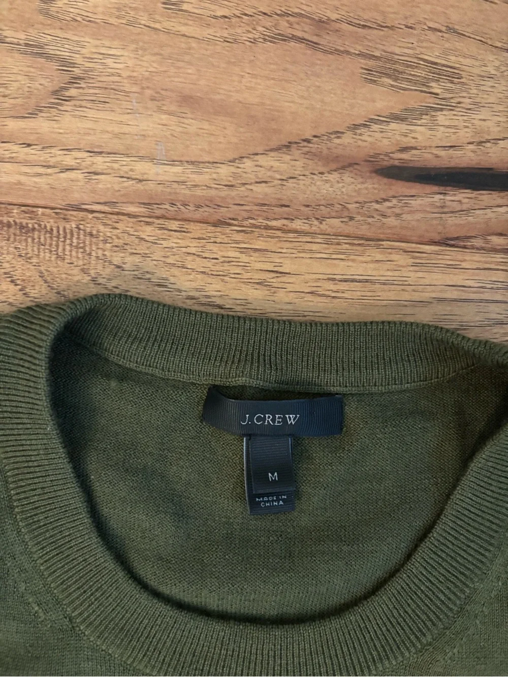 J. Crew Women’s Crewneck Sweater in Olive